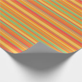 Farbenfrohe Luxuriöse Fröhliche Geschenkfeier Geschenkpapier (Ecke)