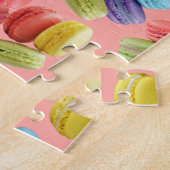 Farbenfrohe Macaron Cookies Muster Puzzle (Seite)