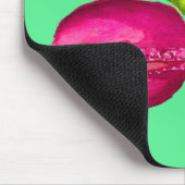 Farbenfrohe Macarons Aquarellkunst funky Mousepad (Ecke)