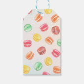 Farbenfrohe Macarons Geschenkanhänger (Vorderseite)