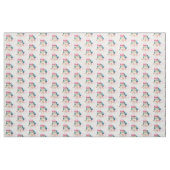 Farbenfrohe Macarons im hellgelben Hintergrund Stoff (Yard (91,4 cm))