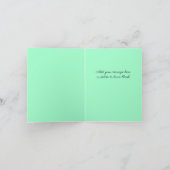 Farbenfrohe Macarons Sweet Friendship Card Karte (Innenseite)