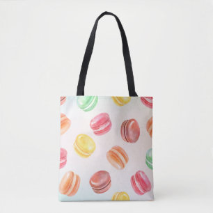 Farbenfrohe Macarons Tasche