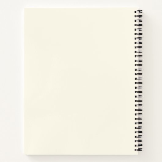 Farbenfrohe Macarons und Blume Wasserfarben Notizblock (Rückseite)