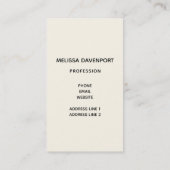 Farbenfrohe Macarons und Blume Wasserfarben Visitenkarte (Rückseite)