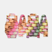 Farbenfrohe Macaros Geschenkschachtel (Ungefaltet)