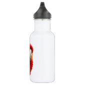 Farbenfrohe Macaw Chic Classy Mod Tropical Trinkflasche (Rechts)