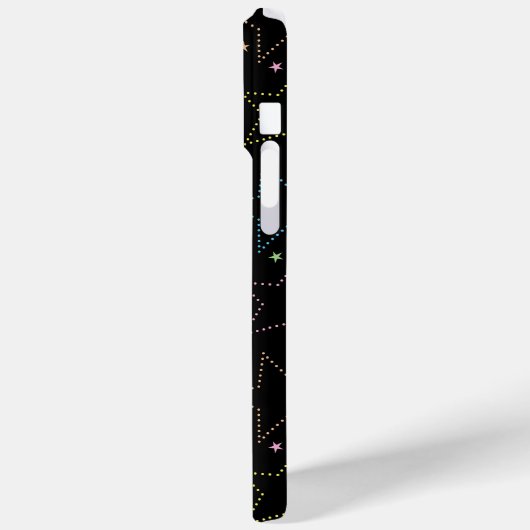 Farbenfrohe Magie Starry Night Sky Muster Case-Mate iPhone Hülle (Rückseite / Links)