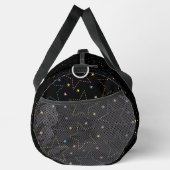 Farbenfrohe Magie Starry Night Sky Muster Duffle Bag (Rechts)