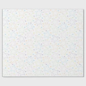 Farbenfrohe Magie Starry Night Sky Muster Geschenkpapier (Flach)