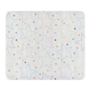 Farbenfrohe Magie Starry Night Sky Muster Schneidebrett