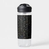 Farbenfrohe Magie Starry Night Sky Muster Trinkflasche (Vorderseite)