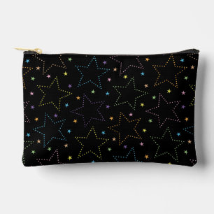 Farbenfrohe Magie Starry Night Sky Muster Zubehörtasche