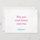 Farbenfrohe Magie Sternenhimmel Muster Karte (Vorderseite)