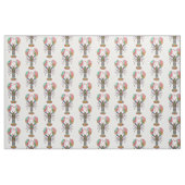 Farbenfrohe Maine Rote Hummerstoffe Stoff (Yard (91,4 cm))