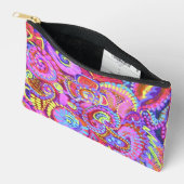 Farbenfrohe Make-up-Tasche #1-Originales Modedesig Zubehörtasche (Offen)