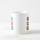 farbenfrohe Makronen Kaffeetasse (Mittel)