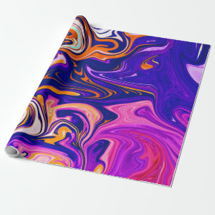 Farbenfrohe Malerei Beste Kunst, modern abstrakt Geschenkpapier