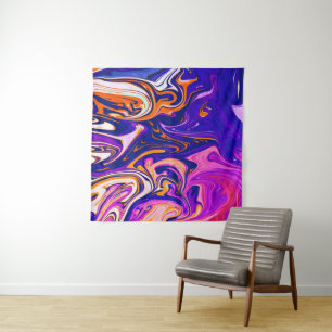 Farbenfrohe Malerei Beste Kunst, modern abstrakt Wandteppich