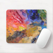 Farbenfrohe Malerei des Künstlers Mousepad (Mit Mouse)