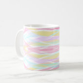 Farbenfrohe Malerei Kaffeetasse (Vorderseite Links)