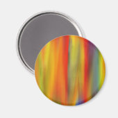 FARBENFROHE MALEREI REGENBOGEN 7 MAGNET (Vorderseite/Rückseite)