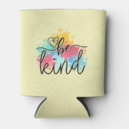 Farbenfrohe, malerische Splash Dosenkühler (Vorderseite)