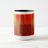 Farbenfrohe Malkunst - Tasse (Zentrum)