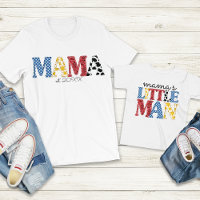 Farbenfrohe Mama Est Date Country Mama Son Match