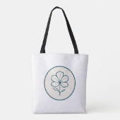 Farbenfrohe Mama Tote Tasche - trendiges Muttertag (Rückseite)
