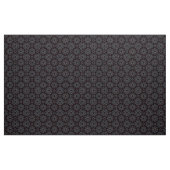 Farbenfrohe Mandala auf schwarzem Hintergrund Stoff (Yard (91,4 cm))