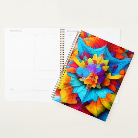 Farbenfrohe Mandala Design Planer (Anzeige)