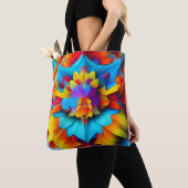 Farbenfrohe Mandala Design Tasche (Von Nahem)