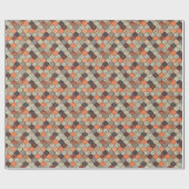 Farbenfrohe Mandala: Islamisches Patchwork Nahtlos Geschenkpapier (Flach)
