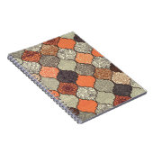 Farbenfrohe Mandala: Islamisches Patchwork Nahtlos Notizblock (Rechte Seite)