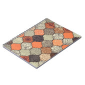 Farbenfrohe Mandala: Islamisches Patchwork Nahtlos Notizblock (Linke Seite)