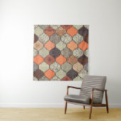 Farbenfrohe Mandala: Islamisches Patchwork Nahtlos Wandteppich (Beispiel)