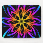 Farbenfrohe Mandala Mouse Pad Mousepad (Vorne)