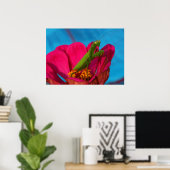 Farbenfrohe Mantis Poster (Heimbüro)