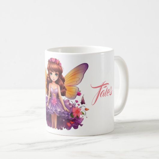 Farbenfrohe Märchen Klassische Tasse (VorderseiteRechts)