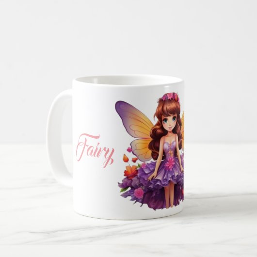 Farbenfrohe Märchen Klassische Tasse (Vorderseite Links)