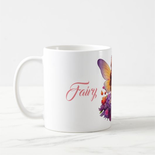 Farbenfrohe Märchen Klassische Tasse (Links)