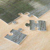 Farbenfrohe Marina Village Boat Saint Valery Puzzle (Seite)