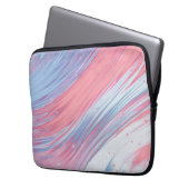 Farbenfrohe Marmor Neopren Laptop-Sieb 13 Zoll Laptopschutzhülle (Vorderseite Links)