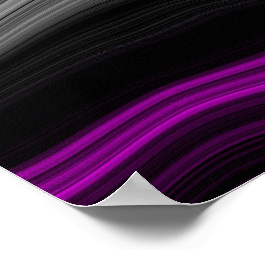 Farbenfrohe Marmorkunstexplosion Poster (Ecke)