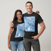 Farbenfrohe Marmorkunstmuster. T-Shirt (Unisex)