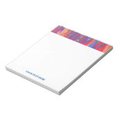 Farbenfrohe Marmornotiz Notizblock (Rotiert)