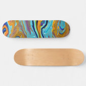 Farbenfrohe Marmorskateboard | DP7 Skateboard (Horizontal)