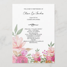 Farbenfrohe Marrissa Wasserfarbe Handgemalte Prog Programm