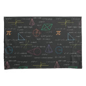 Farbenfrohe Mathematikgleichungen mathematische Fo Kissenbezug (Vorderseite-Rechts)